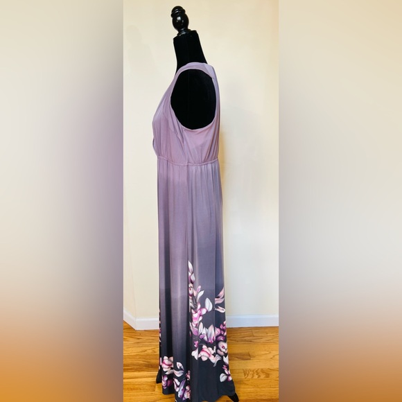 SOMA women’s maxi dress light purple colour size L - Picture 4 of 7